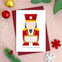 Personalised Nutcracker Christmas Scratch Card, thumbnail 1 of 7