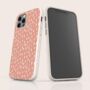 Pink Rain Dots Biodegradable Phone Case, thumbnail 3 of 7