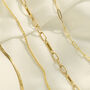 Herringbone Chain Necklace, thumbnail 6 of 10