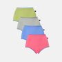 Women's 'Fresh Pastels' Four Pack Bamboo Full Briefs, thumbnail 1 of 6