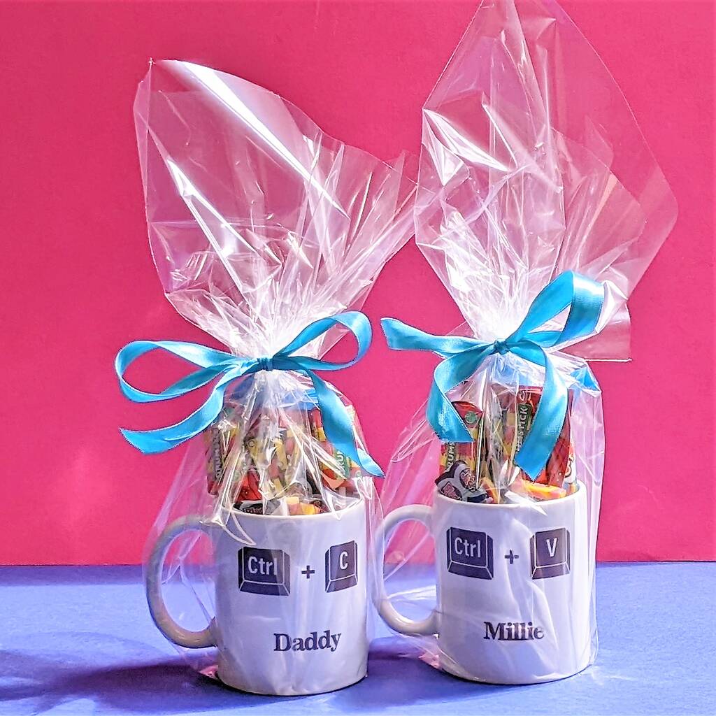 Copy And Paste Fathers Day Personalised Set Of Two Mugs, 1 of 4
