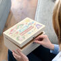 Personalised Unicorn Memory Box New Baby Gift, thumbnail 2 of 6