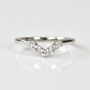 The Mia Diamond Wedding Ring, thumbnail 1 of 4