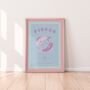 Children's Pisces Zodiac Print, thumbnail 1 of 8