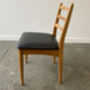 Six Mid Century Dining Chairs By Schreiber Furniture, thumbnail 8 of 10