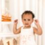 Baby's First Birthday 'One' Knitted Frill And Bow Detail Romper, thumbnail 3 of 7