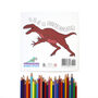 1234 Dinosaur Colouring Book, thumbnail 6 of 7