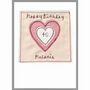 Personalised Heart Birthday Or Anniversary Card For Her, thumbnail 3 of 12