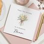 Personalised Floral 70th Birthday Card For Mum, thumbnail 1 of 7