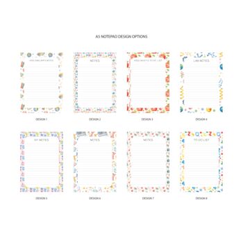 Teacher Persoanlised Desk Notepad, 8 of 8