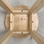 Personalised Child's Stool Wooden Engraved Star Design, thumbnail 10 of 10