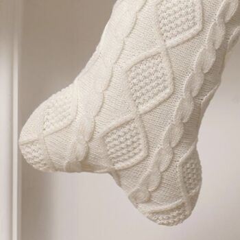 Personalised Dog Bone Christmas Stocking, 3 of 6