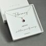 Sterling Silver February Birthstone Necklace, thumbnail 1 of 5