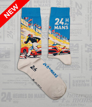 Le Mans Racing Posters Gift Socks, 10 of 11