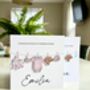Personalised New Baby Welcome Card, thumbnail 3 of 3