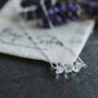 Herkimer Diamond Icicle Necklace, thumbnail 4 of 6