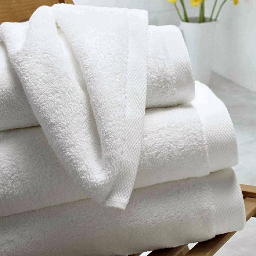 hotel white luxury cotton towels by marquis & dawe | notonthehighstreet.com