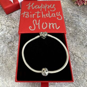 June Birthstone Charm Birthday Anniversary Silver Gift, 6 of 7