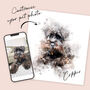 Personalised Your Dog Photo Portrait Tea Towel, thumbnail 6 of 11