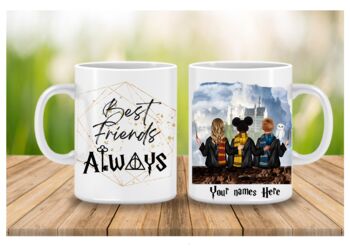 Wizard Best Friends Mug Gift , Family Mug Gift, 9 of 10