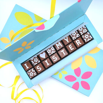 Chocolate Gift Personalised For Mum, Mom Or Maman, 5 of 12