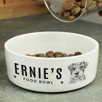 Personalised Dog Feeding Bowl, 4 of 4