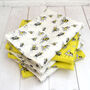 Buzzy Bee Linen Tea Towels, thumbnail 1 of 7