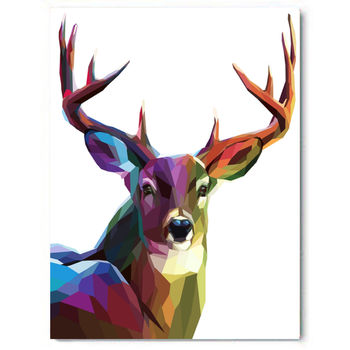 She's Looking At You, Deer Canvas Art, 4 of 4