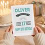 Personalised Special Date 18th Birthday Card, thumbnail 1 of 6