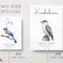 Bird Themed Wedding Table Number Cards, thumbnail 3 of 9