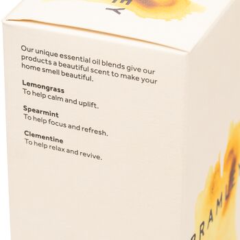 Lemongrass, Spearmint And Marjoram Uplifting Reed Diffuser, 4 of 4