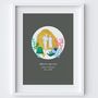 Personalised Forever And Ever Wedding Art Print, thumbnail 3 of 4