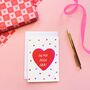 Personalised Taylor Swift Inspired Valentine's Day Card, thumbnail 4 of 4