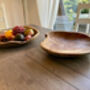 Huge 50cm Wooden Fruit Bowl Handcrafted Teak Root, thumbnail 5 of 5