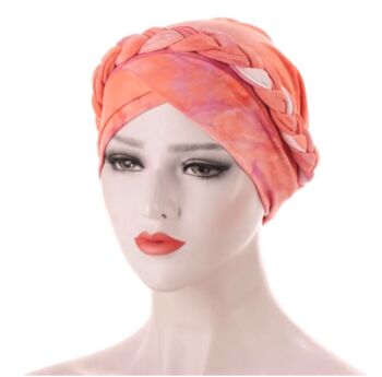Pre Tied Headwrap Platt Headwear Headscarf, 6 of 12