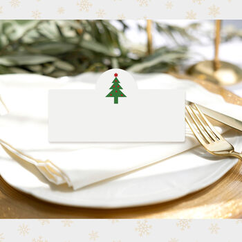 Personalised Colourful Christmas Place Cards, 9 of 12