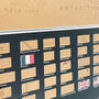 Scratch The World® Map Print Black Ocean With Flags Panel, thumbnail 3 of 9