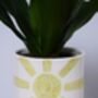 Happy Sunshine Plant Pot, thumbnail 2 of 3