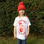 Support The Claus Girls' Christmas T Shirt, thumbnail 4 of 4