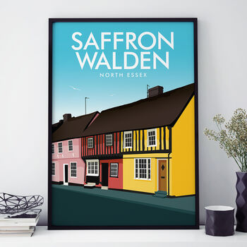 Saffron Walden Art Print, 2 of 4
