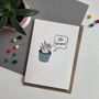 'Aloe Gorgeous' Greeting Card, thumbnail 2 of 5