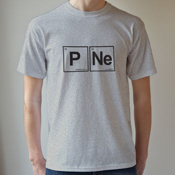 Personalised Humorous Periodic Table T Shirt, 4 of 8