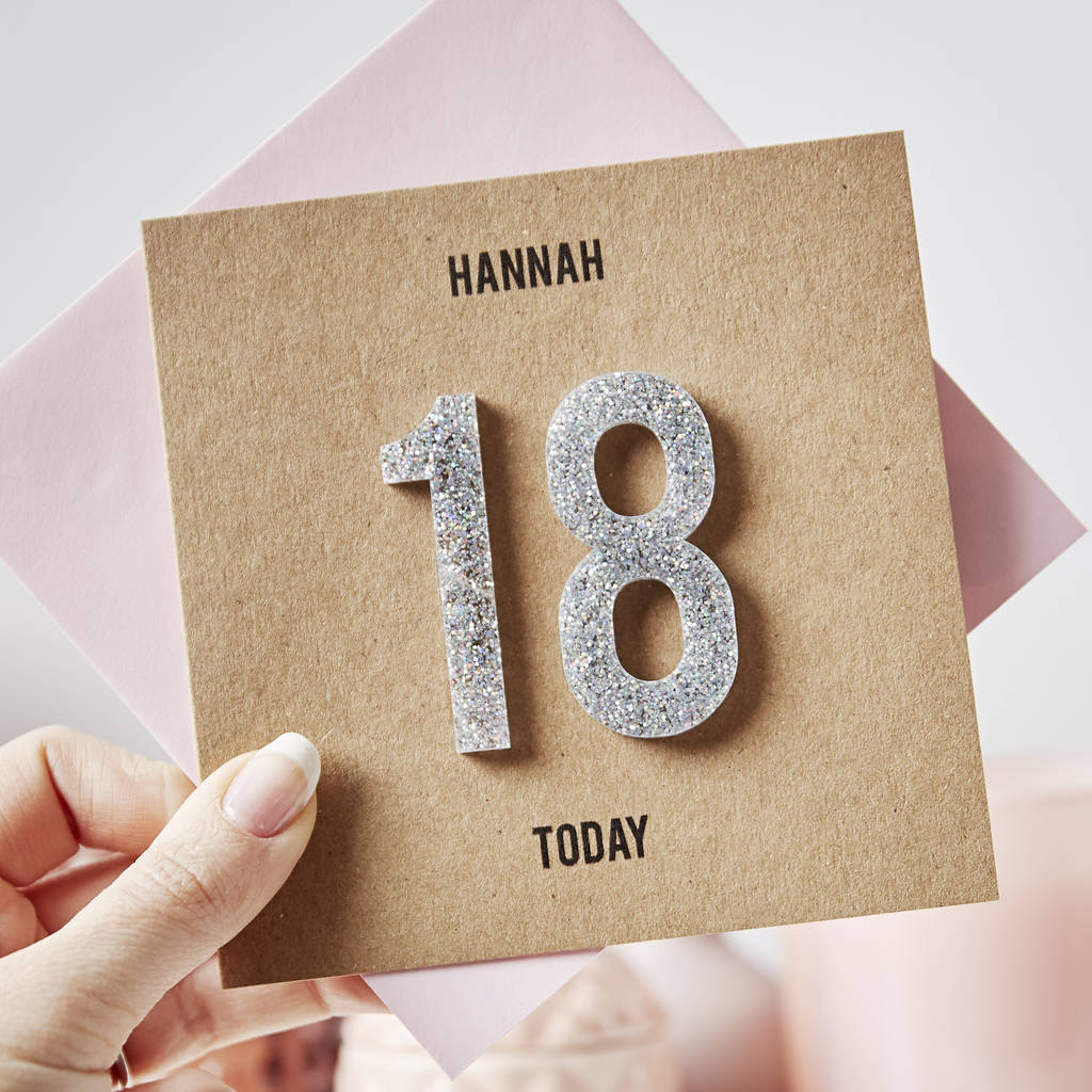 Personalised Numbers Birthday Card, 1 of 11