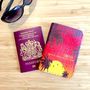 Personalised Passport Holder Sunset Palms, thumbnail 1 of 4