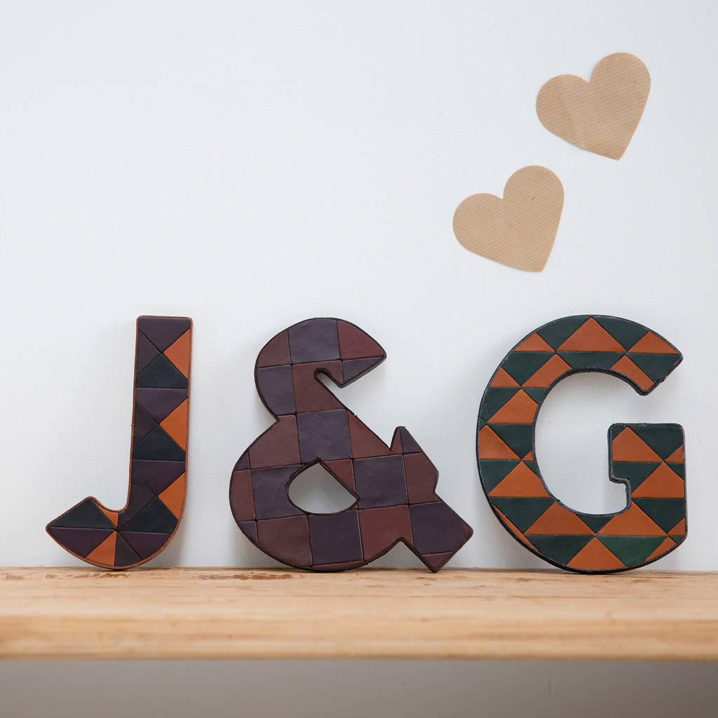 Make Your Own Decorative Leather Letters Experience, 1 of 8
