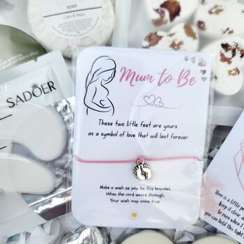 Pregnancy Care Package, Mum To Be Spa Gift Box, 4 of 9