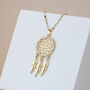 Sparkly Dreamcatcher Pendant Necklace, thumbnail 1 of 5