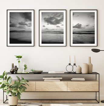 Coastal Waves Set Of Three Art Prints, 2 of 12