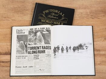 Ww2 Pictorial Personalised Deluxe War History Book, 5 of 7