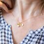 Personalised 40th Birthday Birthstone Necklace For Her, thumbnail 4 of 11